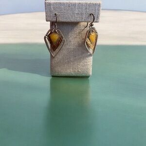 New studio barse bronzer overlay earrings